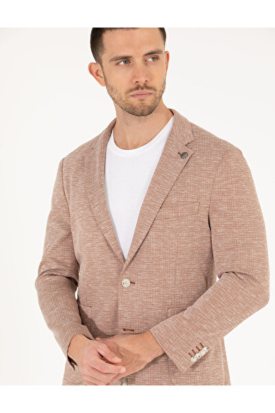 Pierre Cardin Kiremit Ekstra Slim Fit Ceket 50267019-VR031