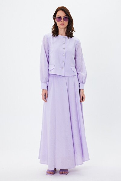 İrva Tesettür طقم جاكيت وبلوزات لينا