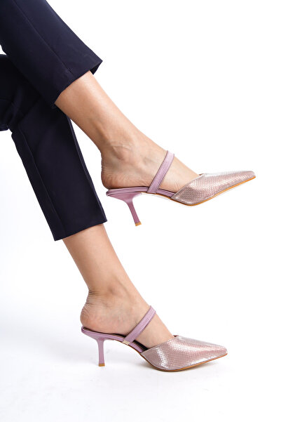 Capone Outfitters Women's Stylish Heeled Slippers