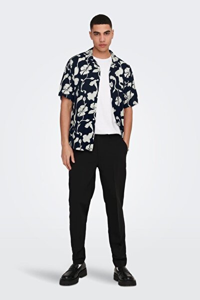 Only & Sons 22024907 Синя чоловіча сорочка