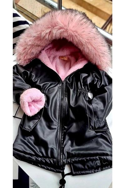 STELLA BUTİK Hooded Fur Coat