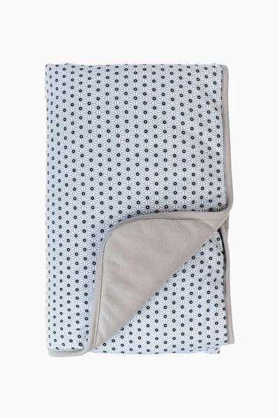 Boumini 75X100 cm Cotton Baby Blanket - Fiber Filled, Double Sided Honeycomb