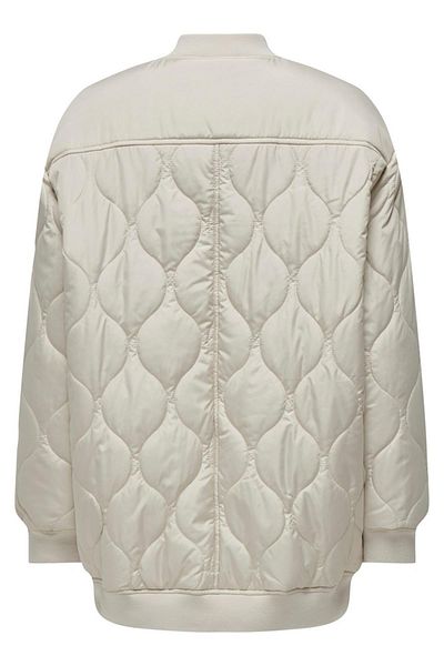 ONLY Onltına Beige Long Quilted Jacket - Owt 15300060