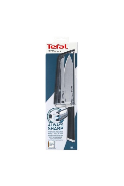 TEFAL Ever Sharp Bileyicili Şef Bıçağı - 16,5 cm