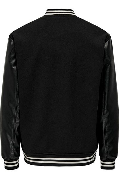 Only & Sons Черно яке Onsjay Varsity 23 - модел Otw