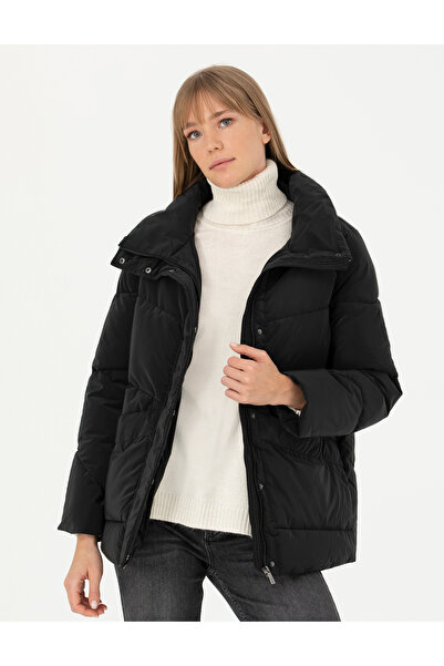 Pierre Cardin Black Coat 50272234 -Vr046