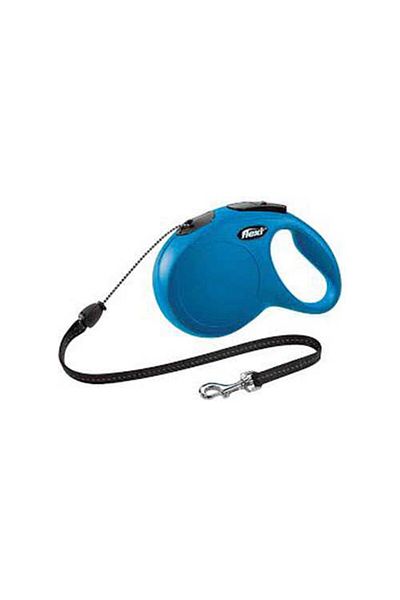 Flexi New Classic Automatic Blue Rope Walking Medium 8 Mt