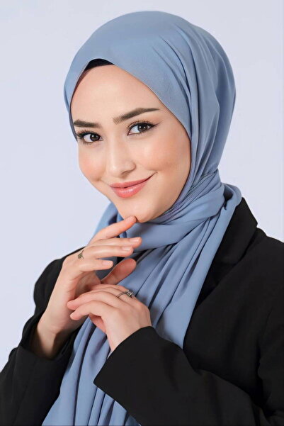 haremscarfs Ασιατικό σιέλ μπλε (ένα ύφασμα που δεν χρειάζεται σίδερο, άνετο κ...