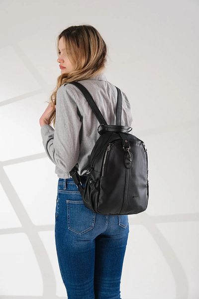 Just Polo Women's Soft Leather Backpack and Sleeve Bag Rc2134