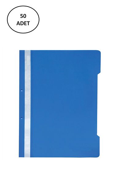 Noki Eco Wired File, Pack of 50, Navy Blue