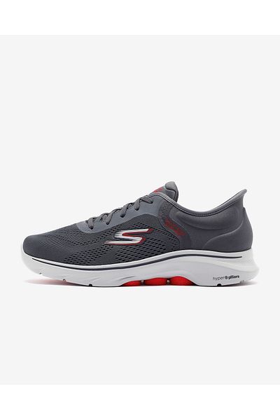 SKECHERS حذاء المشي Valin Go Walk 7 للرجال باللون الرمادي - 216550   سي سي آر دي