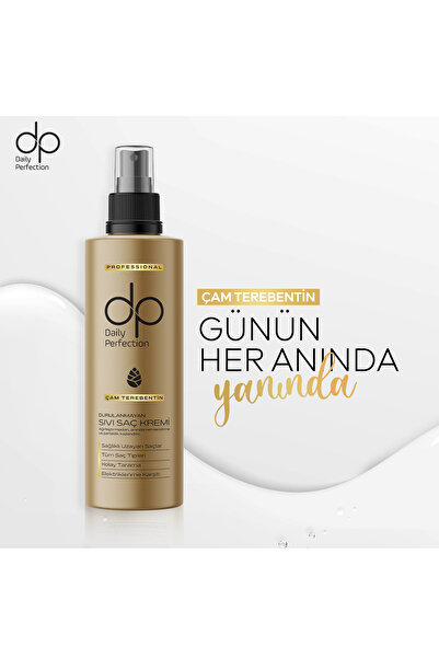 dp Daily Perfection Çam Terebentin Durulanmayan Sıvı Saç Kremi 180 ml