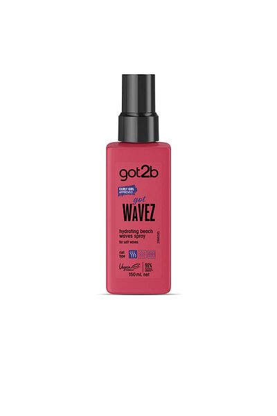 Schwarzkopf Got2b Got Wavez Feuchtigkeitsspendendes Strand-wavez-spray Mass Market 150 ml