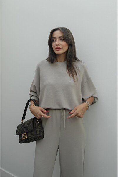 Havoş Bézs Claire modális tréningruha szett