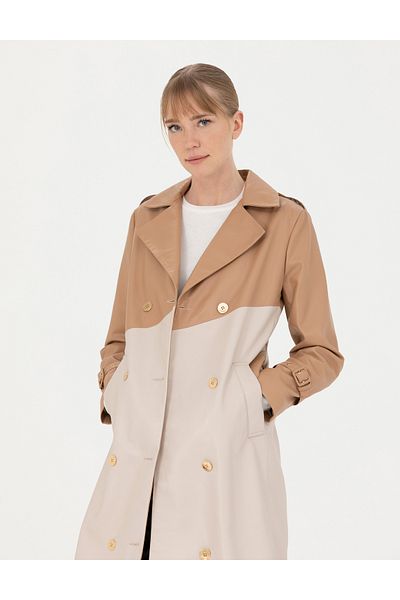 Pierre Cardin Beige Trench Coat 50280077 -Vr011