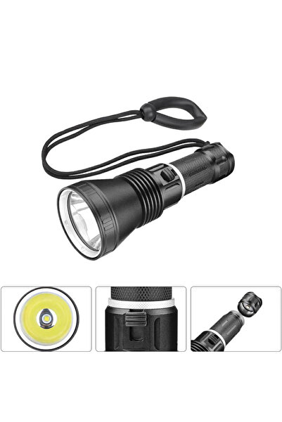 Watton 4200 Lümen Profesyonel Şarjlı El Feneri Wt-655