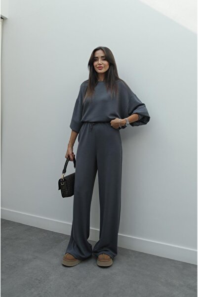 Havoş Antracit Claire modális tréningruha szett