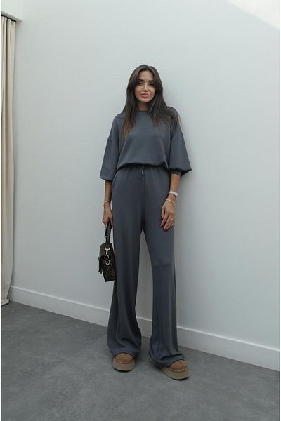 Havoş Σετ φόρμας Anthracite Claire Modal