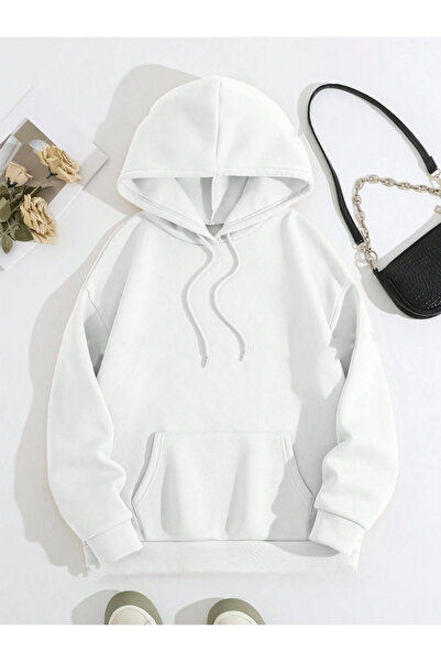 Revasser Унісекс чоловічий/жіночий KAPLAN Кольоровий спеціальний принт Бавовняний оверсайз-светр з капюшоном