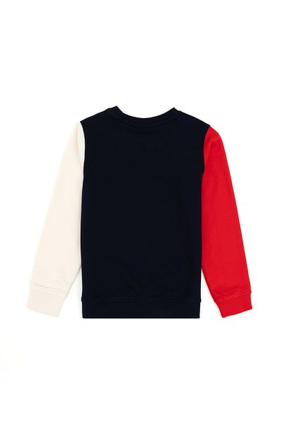 U.S. Polo Assn. Boy's Navy Blue Crew Neck Sweatshirt 50293563 -Vr033