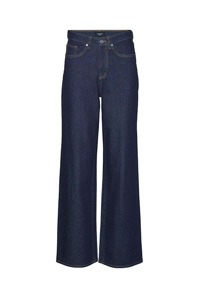 Veromoda Curve Weit geschnitten VMCTESSA Hohe Taille Weiter Beinschnitt Jeans