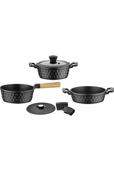 Brioni Diamond 5 Piece Fireproof Non-Stick Diamond Midi Set