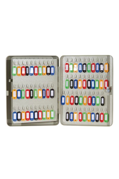 HONEYBEE Lockable Door Powder Coated 140 Sturdy Hooks Key Box