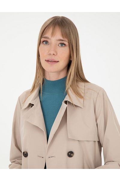 Pierre Cardin Beige Trench Coat 50285217 -Vr011