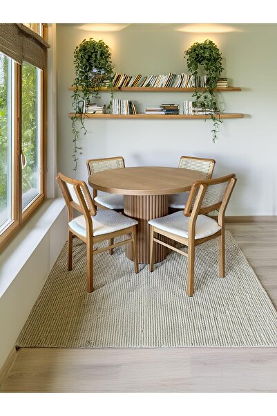 Albero Home Lilyum Masa Takımı 100x100