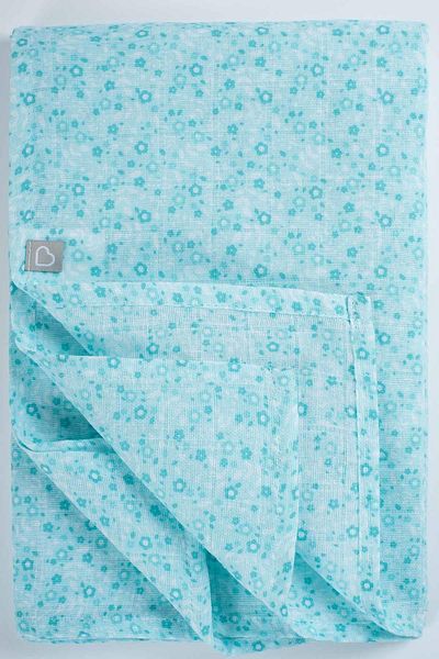 Boumini Baby Muslin Cover 120X120 cm Muslin Green Verbena