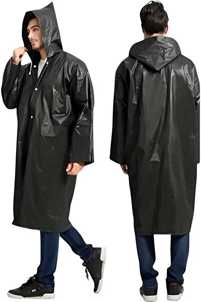 Uniquetrenders Ανδρικό αδιάβροχο με κουκούλα Eva Raincoat