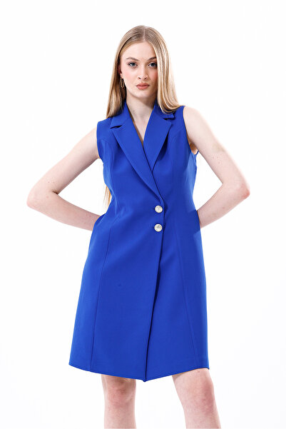 Sense Hürrem Long Sleeveless Jacket Dress - Lined Inside, Saks Ckt35288