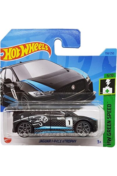 HOT WHEELS Jaguar I-Pace Etrophy - Hw Green Speed 9/10 - Hkh60 - Short Card -...
