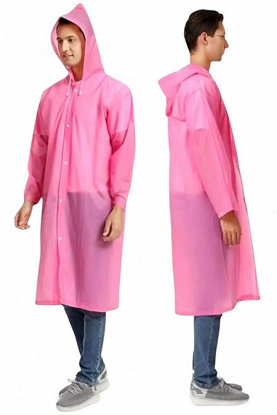 Uniquetrenders Ανδρικό αδιάβροχο με κουκούλα Eva Raincoat