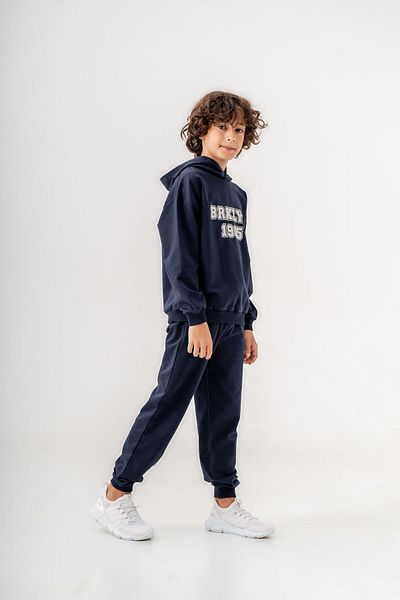 Mışıl Kids BRKlYN 1985 PrintEd Boys' Tracksuit Set - HoodEd Bottom-top Set