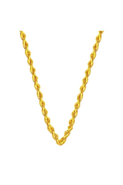 Çgk Çiğdem Gürel Kuyumculuk 14 Ayar Halat Altın Kolye