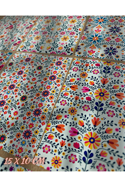 SooPRINT Etnik Temalı Sticker Kağıt Seti - Scrapbook  / Defter / Ajanda / Çık...