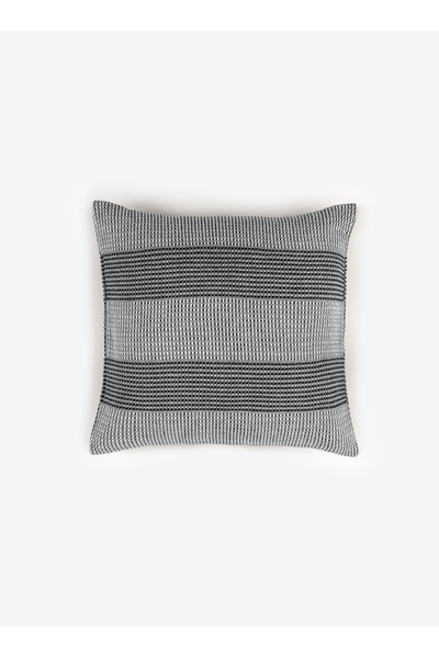 M'art Home Wınter Сірий-Чорний квадратний чохол для подушки 45x45