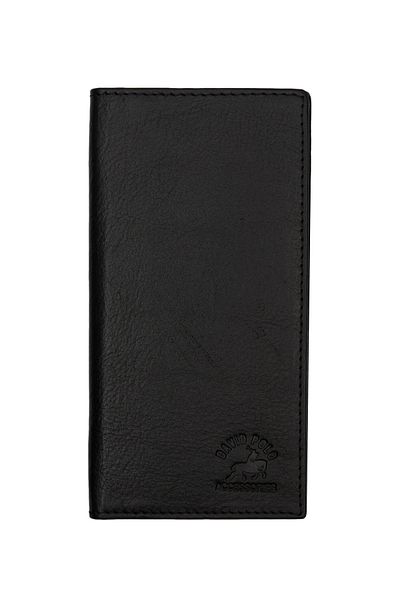 PiyasaSepeti Genuine Leather Black Wallet with Phone