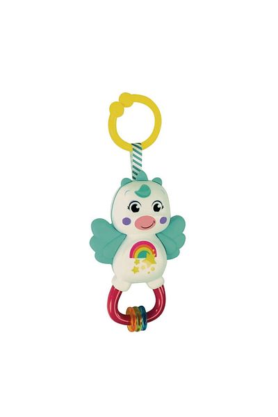 Baby Clementoni Unicorn Patterned Cute Baby Rattle