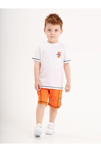 Mışıl Kids Set pentru băieți 5 Racing Team Star Driver cu imprimeu tricou și ...