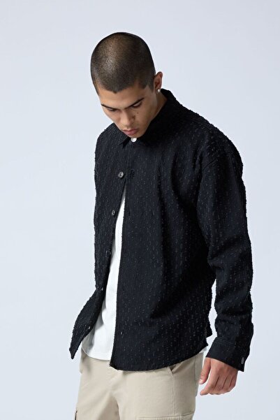 Forever 21 Transparan Dokulu Gömlek