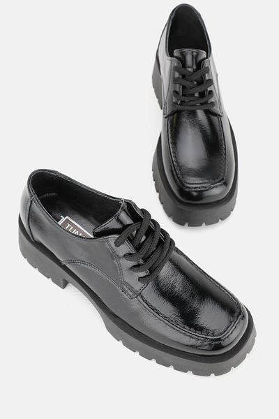 TUNAELLİ PANTOFI OXFORD CU ȘANȚURI, PIELE NATURALĂ, PIELE NATURALĂ, PIELE NATURALĂ, PIELE NATURALĂ, PIELE NATURALĂ, PIELE NATURALĂ, PIELE NATURALĂ