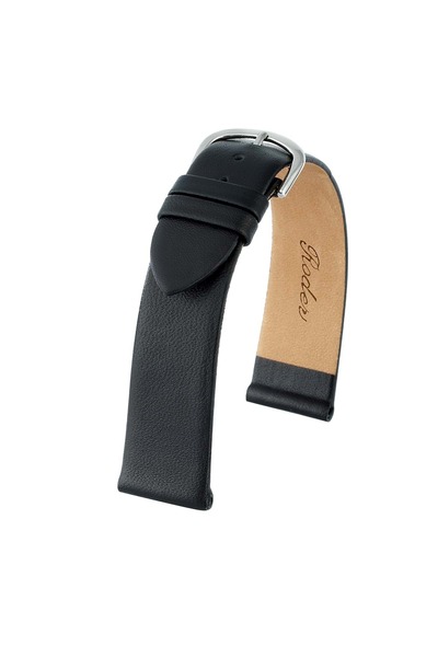 RODER حزام جلد R4146 - أسود - 22 ملم