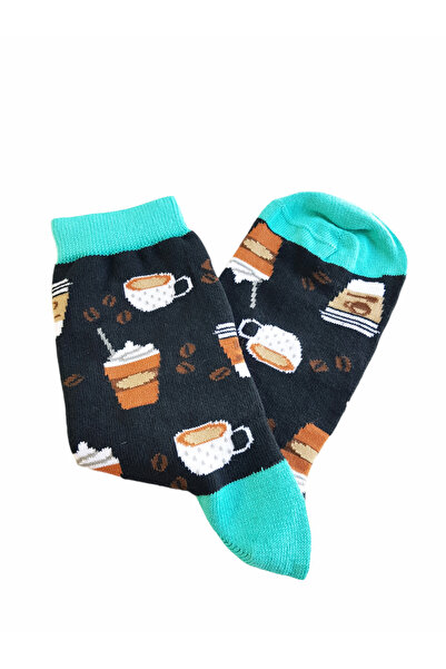 daphne studio Unisex Retro Watermelon Pink Pink Socks Patterned Socket Knee Bag