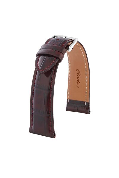 RODER R4102S RODER DERİ KAYIŞ - BORDO - 20MM
