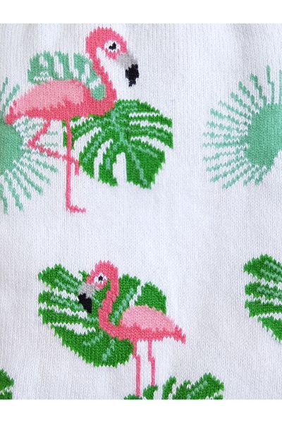 daphne studio Unisex Retro Watermelon Pink Pink Socks Patterned Socket Knee Bag
