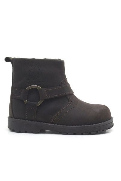 Rakerplus Chiron Genuine Leather Zippered Winter Children's Boots