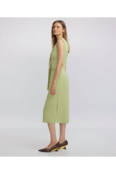 İpekyol Midi Length Waist Strap Dress