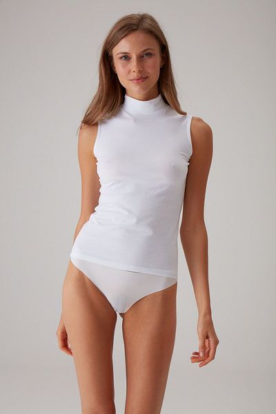 Pierre Cardin 1209 Model Holy Cotton Undershirt - Economical Pack of 2, Turtleneck, Throat and Zero Sleeve